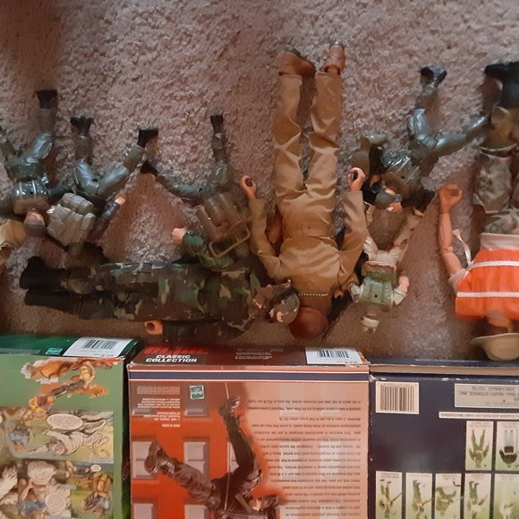 Lot of 8x GI joe 12' action figures and 4x 5' action figures - Picture 11 of 11